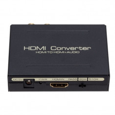 CONVERTOR HDMI LA HDMI + AUDIO 4K+2K foto