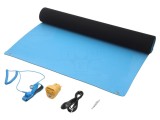 STATICTEC Kit Protecție Antistatică Masă ESD 0.9m x 0.6m Grosime 2mm Albastru Deschis Suport ESD