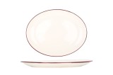 Bonna Placa de service - Linea Burgundy - Por&Aring;&pound;elan - 31x24 cm - set de 2