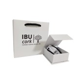 Cumpara ieftin Pachet ambalaj premium IBU Cork sacosa, cutie si saculet - Mic