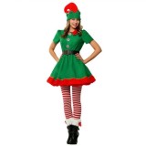 Costum de spiridus, Elf, adulti, fete