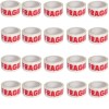 Set 20 Banda adeziva personalizata, inscriptia fragil, 50 mm x 70 m