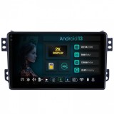 Navigatie 2K Opel Agila (2007-2014) 8GB RAM Android 13 Octacore Slot Sim 4G DSP GPS Wi-FI Carplay Android Auto USB Bluetooth Waze Touchscreen 9.5 Inch