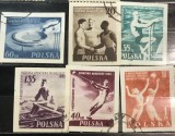 Timbre - Polska - Polonia - Interbelice - Serie 6 valori