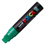Marker UNI PC-17K Posca,15.0 mm,varf tesit,verde