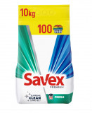 Detergent de rufe automat Savex Premium Fresh, 100 spalari, 10kg