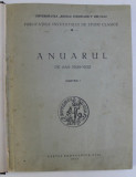 PUBLICATIILE INSTITUTULUI DE STUDII CLASICE - ANUARUL PE ANII 1928 - 1932 , PARTEA I- PARTEA II ,COLEGAT DE DOUA VOLUME , 1932