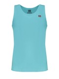Cumpara ieftin Maiou barbati, cu imprimeu cu logo, Regular fit, Azur, M