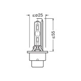 Osram Bec, far faza lunga Xenarc&reg; Night Breaker&reg; Laser