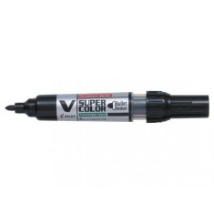 Marker permanent Pilot VSuper Color 4.5 mm varf rotund Marker permanent Pilot VSuper Color varf rotund 4.5 mm negru