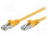 Cablu patch cord, Cat 5e, lungime 15m, F/UTP, Goobay - 50866