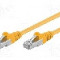 Cablu patch cord, Cat 5e, lungime 2m, F/UTP, Goobay - 50166