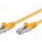 Cablu patch cord, Cat 5e, lungime 2m, F/UTP, Goobay - 50166