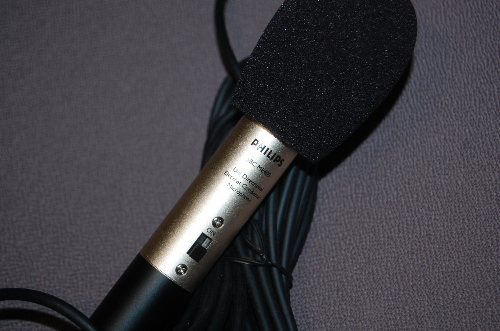 Microfon PHILIPS SBC ME400 uni directional electret condenser microphone |  Okazii.ro