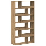 Cumpara ieftin Biblioteca, stejar artizanal, 100x33x187,5 cm, lemn prelucrat