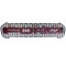Grila radiator negru mat cu contur rosu, leduri portocalii, Ford Ranger T8 2019-2022