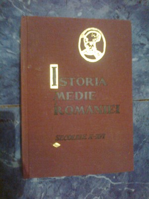 a8 Istoria medie a Romaniei- secolele X-XVI - Stefan Pascu foto