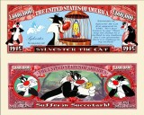 !!! SUA = FANTASY NOTE (TJ6) = DESENE ANIMATE : SYLVESTER THE CAT - 2013 - UNC