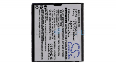 Senior Baterie de telefon mobil VHBW Bea-fon 1ICP/4/25/40 - 600mAh, 3.7V, Li-ion foto
