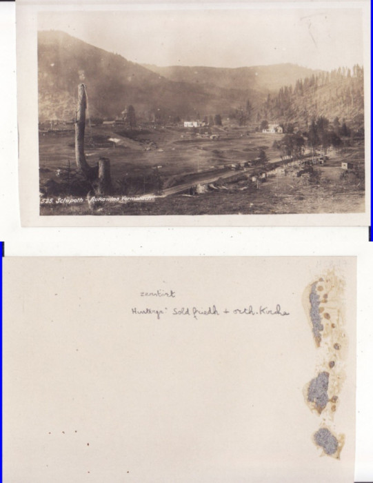 Bucovina-Sipote, Schipoth - militara, WWI, WK1- Rara