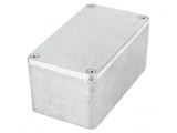Carcasă Universală Aluminiu 65mm x 115mm x 55mm Naturală