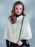 Cumpara ieftin Poncho Excentric alb (Oriflame)