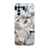 Husa compatibila cu Oppo A55, Viceversa, model Noelle Silva Chibi Black Clover, Silicon, TPU, Transparent, Carcasa