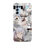 Husa compatibila cu Oppo Find X5, Viceversa, model Noelle Silva Chibi Black Clover, Silicon, TPU, Transparent, Carcasa