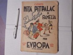 NITA PITPALAC SI FAMELIA PRIN EVROPA.C.CORSO.1946. foto