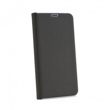HUSA FLIP CARTE LUNA CARBON APPLE IPHONE XR (6,1&amp;quot;) NEGRU foto