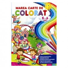 Marea carte de colorat (5-6 ani) - Paperback brosat - *** - Aramis