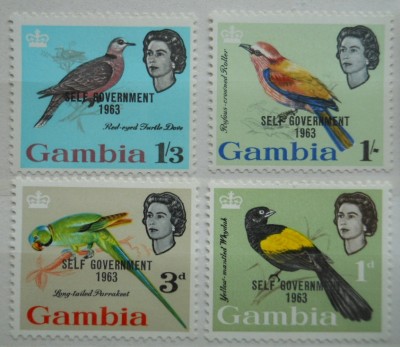 GAMBIA SERIE MH foto