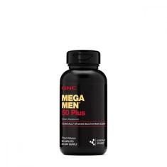 Complex de Multivitamine pentru barbati Mega Men&reg; 50 Plus, 60 tablete, GNC
