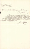 HST 275S Ștergere datorie parohie semnată olograf mitropolit Ioan Metianu 1897