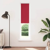 VidaXL Jaluzea cu role opace Roșu 40x210 cm lățime material 35,7 cm