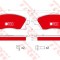 Set placute frana,frana disc OPEL COMBO Tour (2001 - 2016) TRW GDB1570DTE
