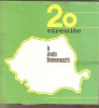 20 Circuite Turistice - Ghid Ilustrat Trasee Romania, Editura Turismului 1974, Harti Incluse