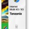eSIM Internet Tanzania, valabil 30 zile, trafic 3 GB, Standard