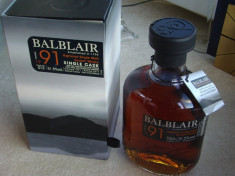 Whisky Single Cask BALBLAIR Vintage 1991 (26 Ani) - 700 ml foto