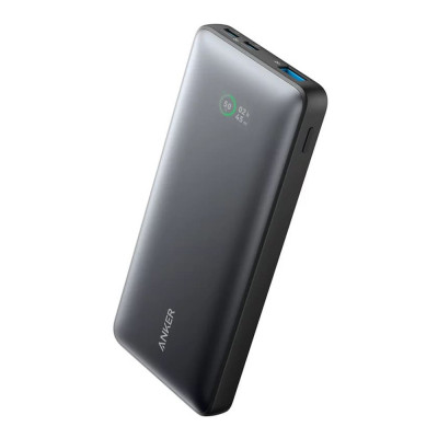 Anker - Power Bank PowerCore 533 (A1249G11) - 2x USB-C, USB, Digital Display, 10000mAh, 25W - Black foto