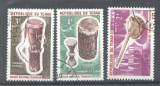 Tchad 1965 Musical instruments, used AE.180