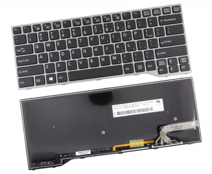 Tastatura Fujitsu Siemens LifeBook E744 iluminata backlit, Siemens LifeBook E746 iluminata backlit, Siemens