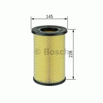 Filtru aer NISSAN PICK UP III (D22) (1997 - 2016) BOSCH F 026 400 199 foto