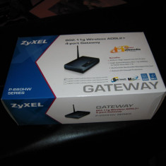 Router ADSL Zyxel P-660HW pentru internet de la TELEKOM (prin cablu telefonic)
