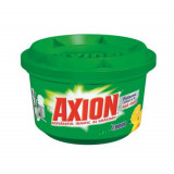 Detergent Pasta de Vase Axion Lemon, Parfum de Lamaie, Greutate 400 g, Axion Detergent de Vase, Detergent Pasta pentru Vase, Degresant Solid pentru Va