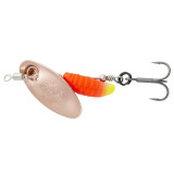 Savage Gear Sticklebait Spinners Coppe Red Yellow, mărimea 0, 2.2g