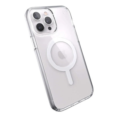 Husa Cover Swissten Silicon Jelly MagStick pentru iPhone 13 Pro Max Transparent foto