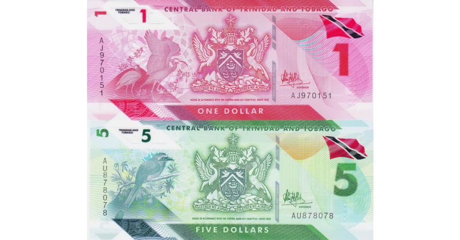 Trinidad And Tobago 1 Dollar Polymer 2020-21 Banknote World Paper Money