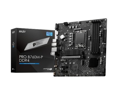 Placa de baza MSI PRO B760M-P DDR4 LGA1700 foto