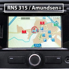 VW SKODA Card Original navigatie Volkswagen RNS 315 GPS Europa Romania V12 2021